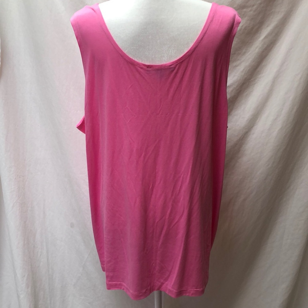 Kate & Mallory (2) Pink & Red Tank Tops Size 2X - Picture 3 of 10